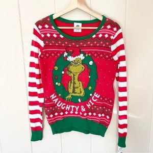 THE GRINCH Christmas Sweater Women’s size Small